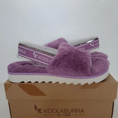 Koolaburra By Ugg Scivoli con cinturino posteriore Fuzz'n per bambini grandi taglia 5