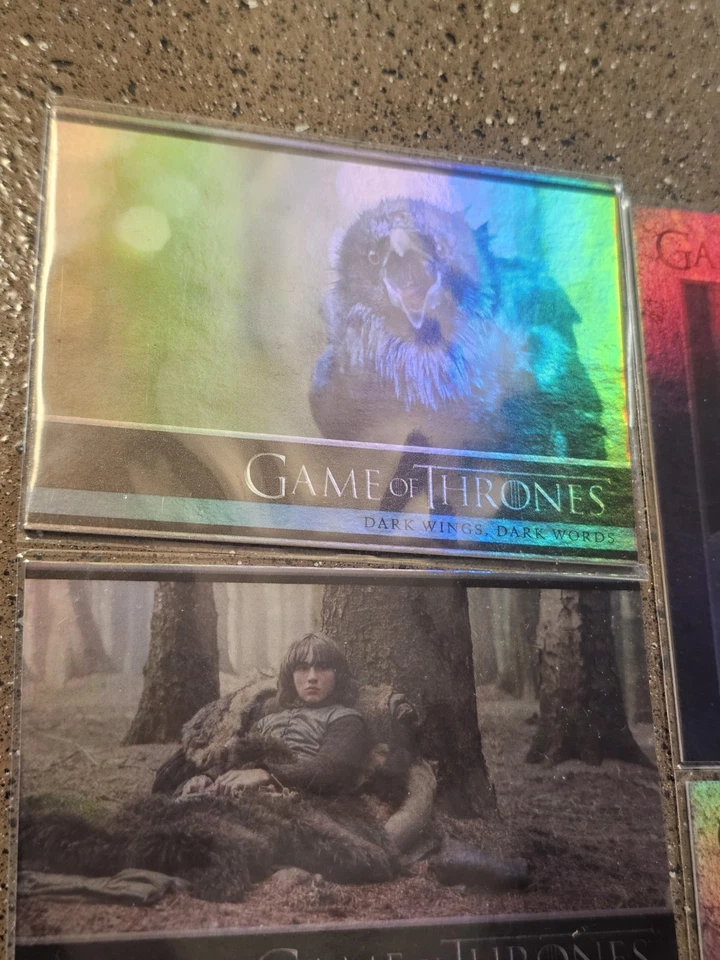 (6) G.o.T. Season 3 Mixed Holo Card Lot. Hot Pie. Tyrion Lannister. Yara. LP-NM - Image 4 of 4
