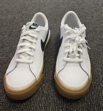 Nike Court Legacy GS White/Green Gum Leather Unisex Kids US 6Y DA5380
