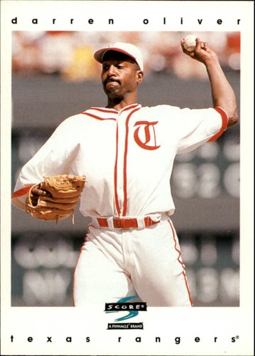 1997 Score Darren Oliver #129 card
