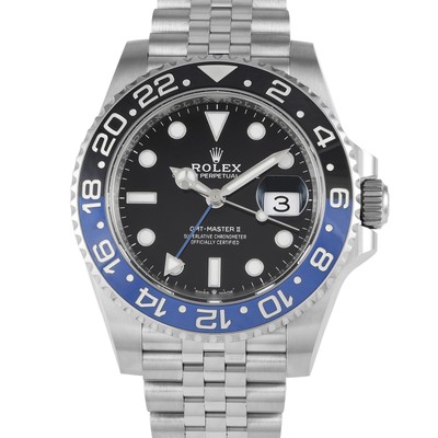 Rolex GMT-Master II ''Batgirl'' Watch 126710BLNR Jubilee