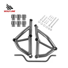 WOLFLINE Crash Bar Engine Guard Falling Protector For Yamaha MT09 SP 2021-2025