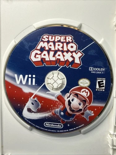 Super Mario Galaxy (Nintendo Wii, 2007) Disc Only