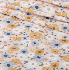 Pillowfort 100% Cotton Vintage Floral Print Toddler Sheet Set-3 Pc Set-new