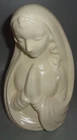 Haeger Pottery Madonna Mother Mary Praying Planter Matte Ivory Vintage