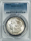 1921 S Morgan Silver Dollar PCGS MS63 Better Date Morgan