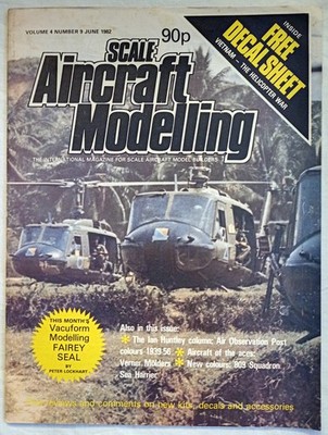 Scale Aircraft Modelling Volume 4 Number 9 June 1982 Inside Free Decal Sheet