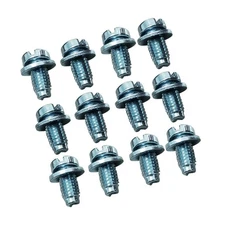Fan Shroud Screws, 6x10mm, Pack of 12 Screws for VW Beetle Super Beetle Karma...