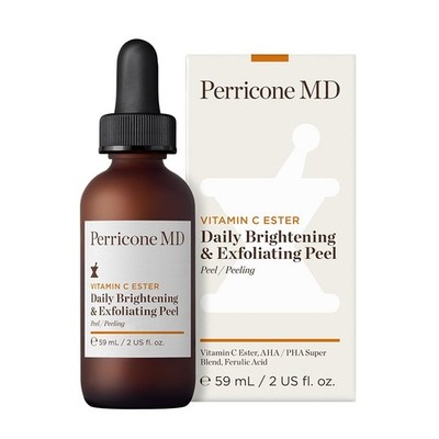 NEW SEAL--Perricone MD VITAMIN C ESTER Daily Brightening & Exfoliating Peel (2oz