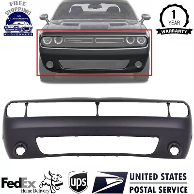 New Front Bumper Cover Fascia For 2015-2023 Dodge Challenger CH1000A20