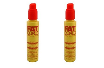 PACK OF 2 SAMY CURL Enhancing Creme Macadamia Oil+Taurine FAT CURLS 5 oz