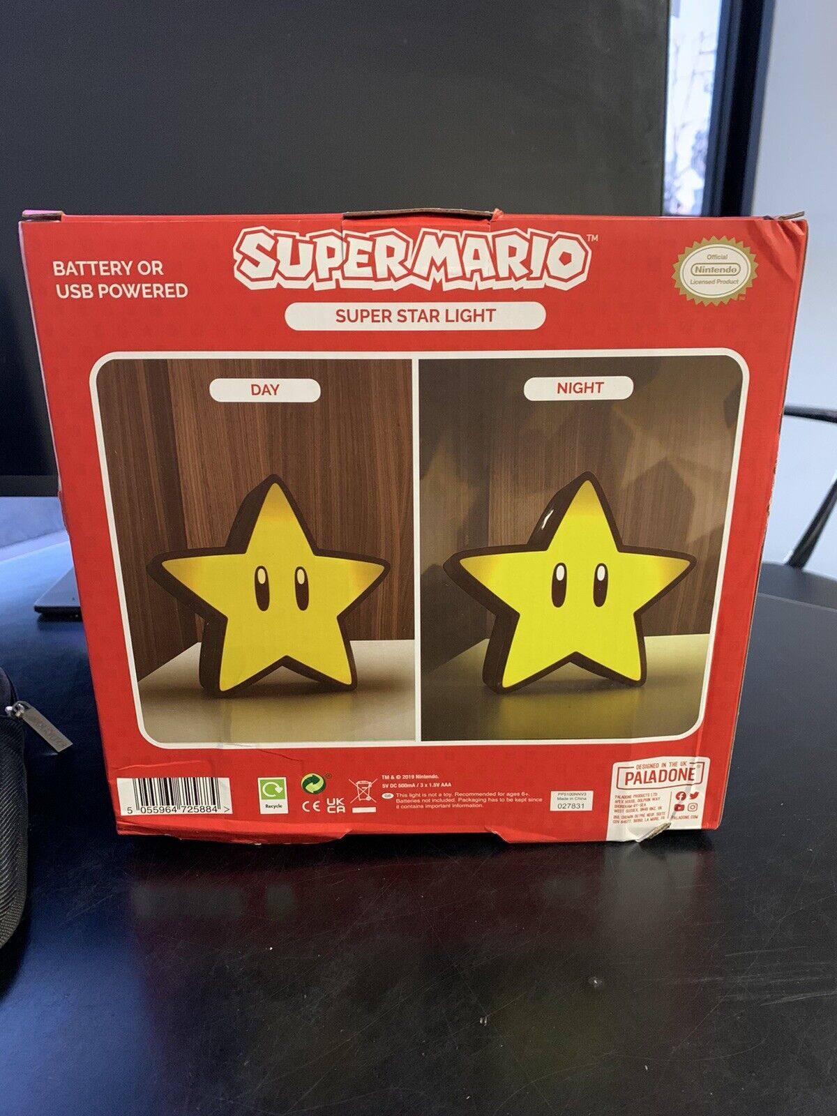  Mario Super Star Light with Sound - Officially