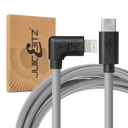 JuicEBitz® USB C Kabel do szybkiego ładowania danych do iPhone 14 13 12 11 X SE 8 - Zdjęcie 11 z 57