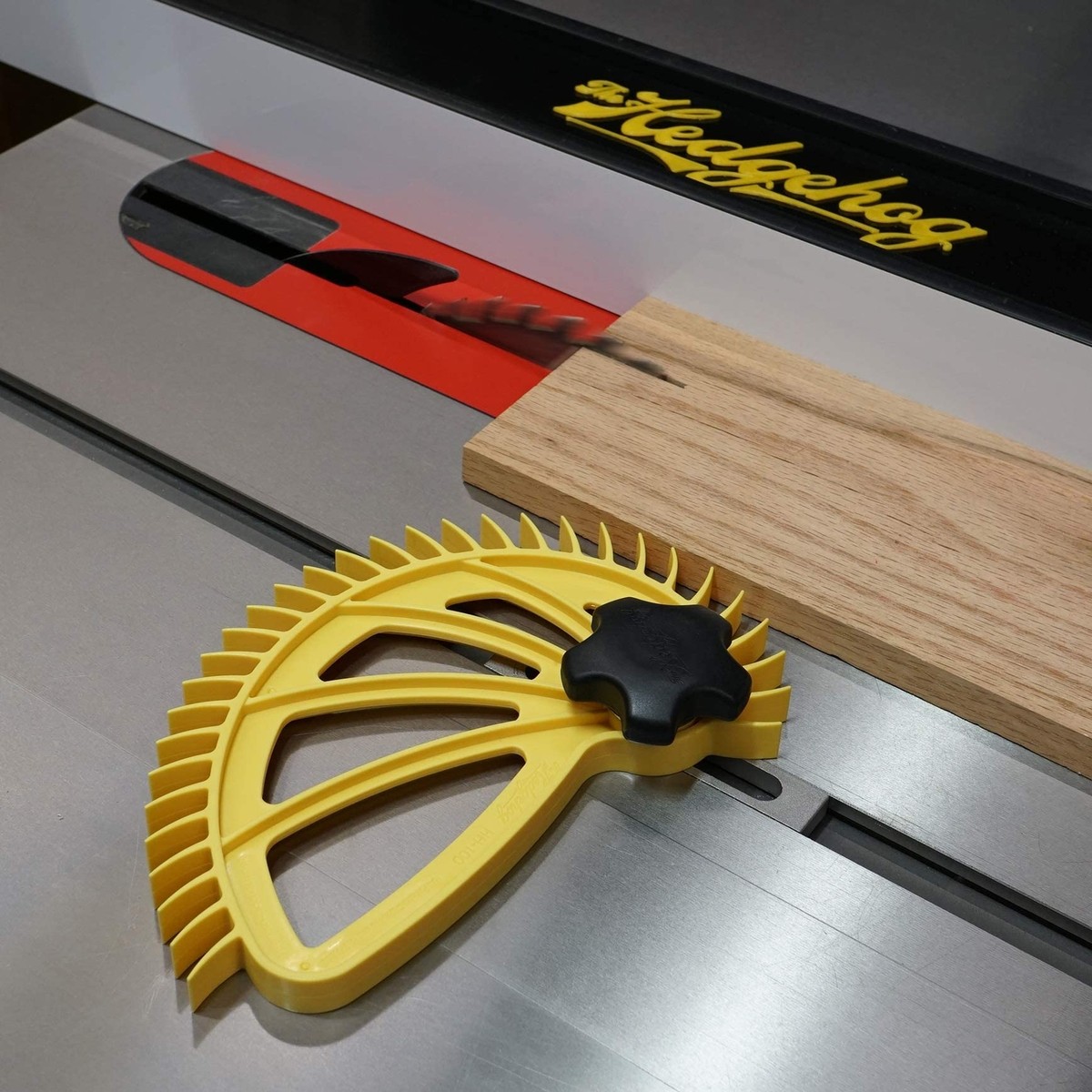 Hedgehog Router Track Saw The Hedgehog Spiral Featherboard For Table Saws & Router ...