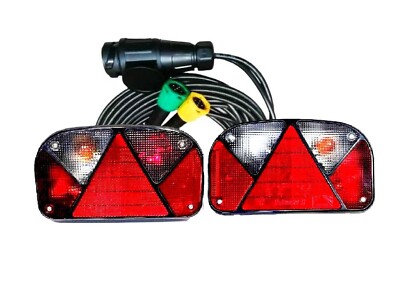 Anhänger Beleuchtung Aspöck Multipoint 2 II Kabelbaum 5m 13-polig Rückleuchten