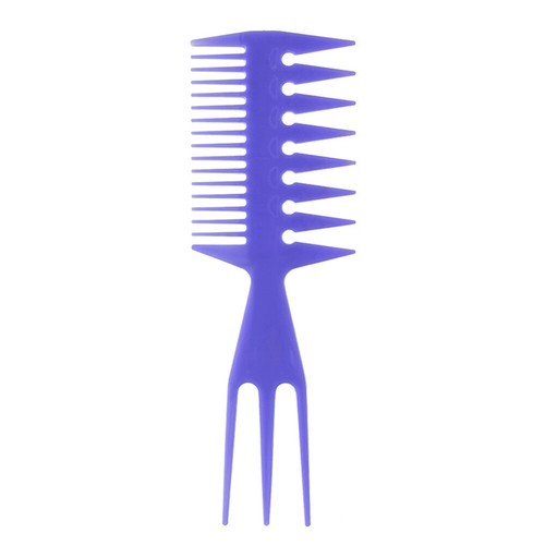 Men Styling Hair Brush Oil Comb Retro Oil Head Wide Tooth Combs Beard Comb Black - Picture 13 of 16