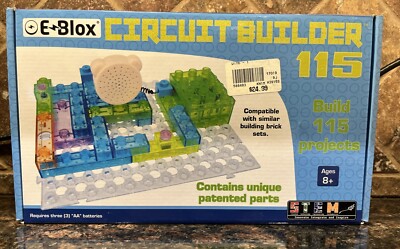 E Blox Circuit Builder 115 Build 115 Projects New In Box
