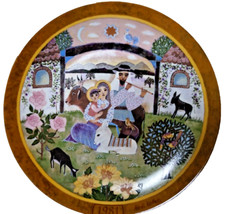 Weihnachtsteller/Sammelteller Hedi Keller 1981 "R&uuml;ckkehr nach Galil&auml;a" Limitirt