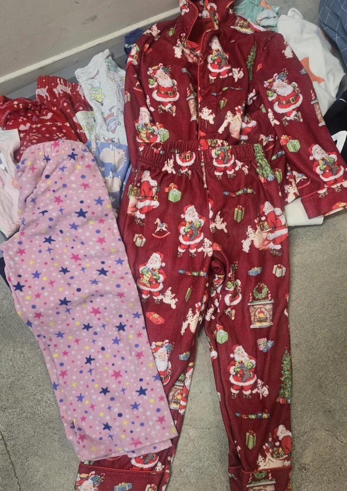 Conjuntos de pijama para niñas talla 5t y más. Juegos múltiples. Foto 3 de 4