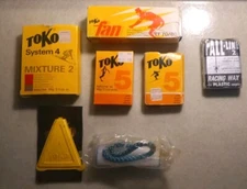 Toko Ski Race Wax & Fall-Line 2 Lot Vintage Collectable (5)