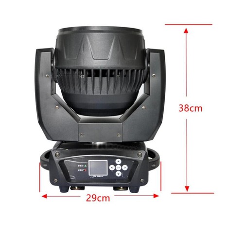 Luz principal móvil LED 19X15W RGBW 4EN1 color escenario DMX 24/16 CH para discoteca club - Imagen 6 de 38