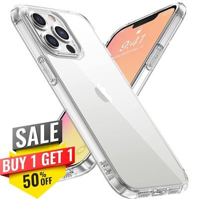 KUAVETO Custodia Trasparente Per IPhone 15 14 12 13 11 7 8 6s 6 Pro Max - Foto 10