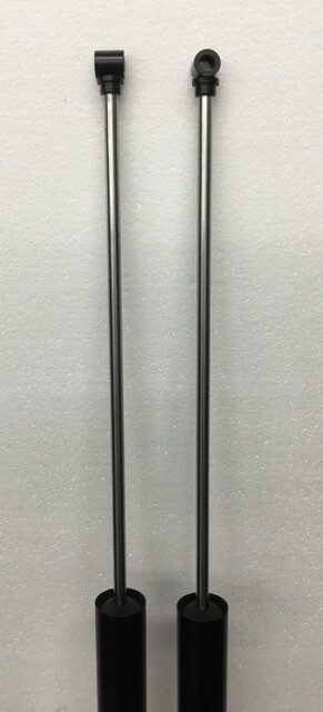1969-1973 Ferrari 365 GTB/4 & GTS/4 Hood Support Struts. New w/OEM appearance.
