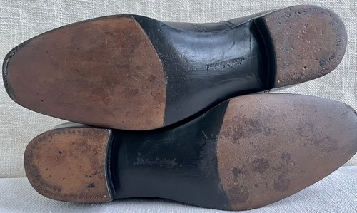 Edward Green Ralph Lauren Purple Label Medallion Wingtip Lazyman US 11.5 $1,250 - Picture 9 of 21