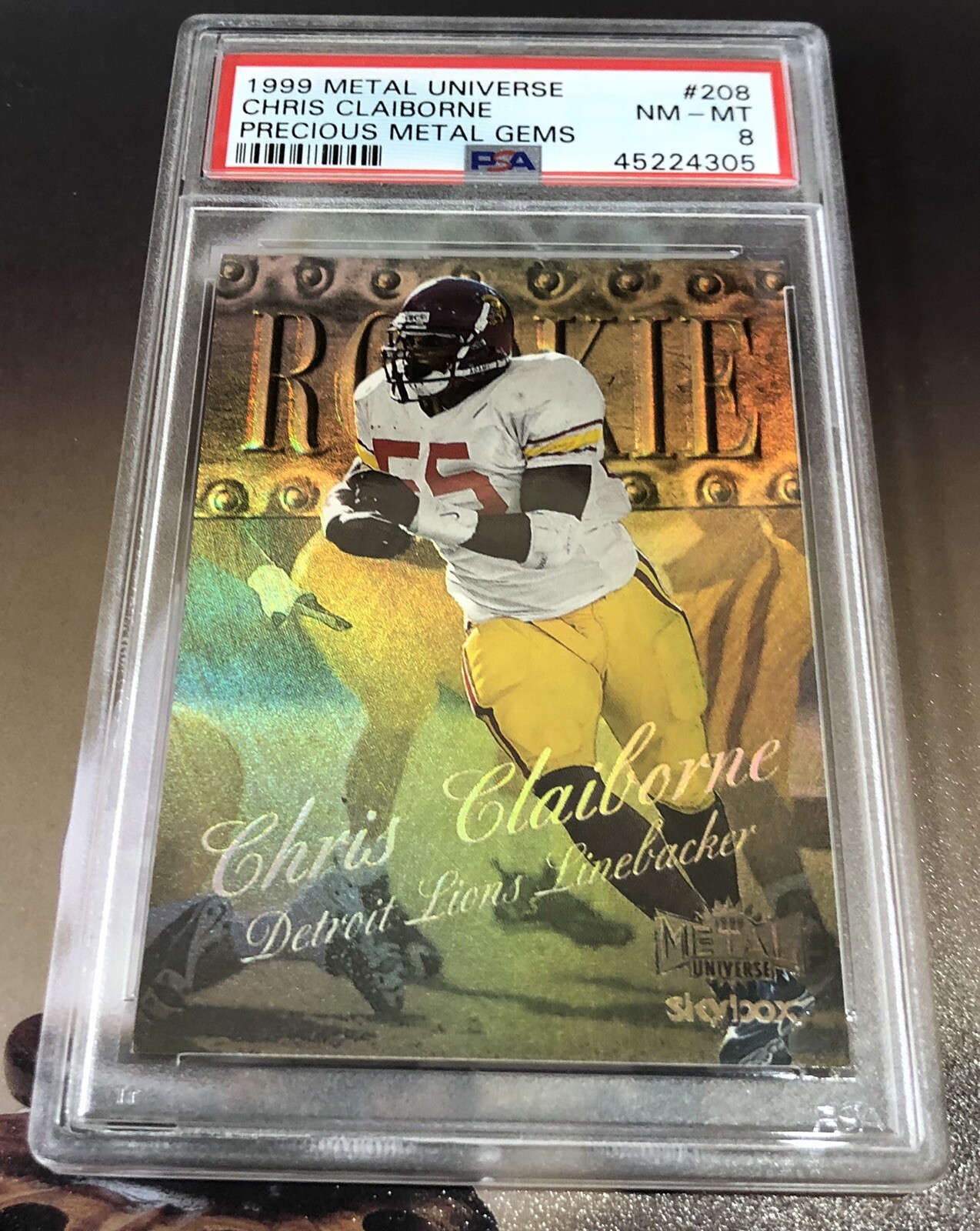 Chris Claiborne Metal Universe #208 Precious Metal Gems