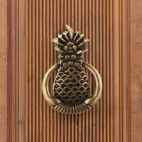 Brass Antique Style Pineapple Design Door Knocker Antique Finish Brown