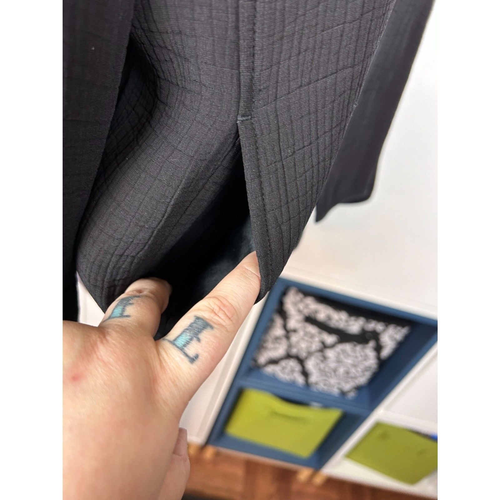 Chico's Black Silk Jacket - image 5