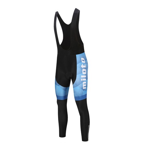 Miloto Cycling Bib Pants Men's Gel Padded Bike Bicycle Cycling Bib Tights S-5XL - Picture 7 of 34