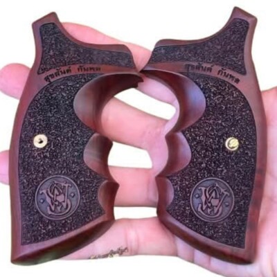 Handcraft pistol grip for Smith & Wesson 686 square butt Real wood with