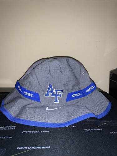 Nike Dri-Fit Air Force Gray/Blue Bucket 