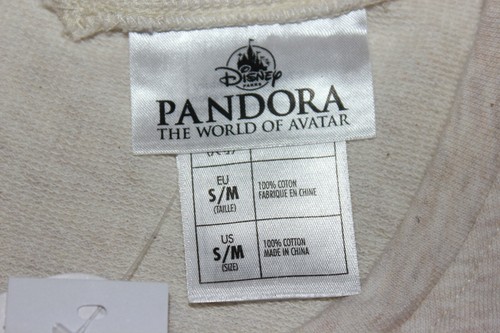 Disney Parks Pandora Avatar YOUTH 100% Cotton Poncho Style Shirt S/M NWT - Picture 5 of 8