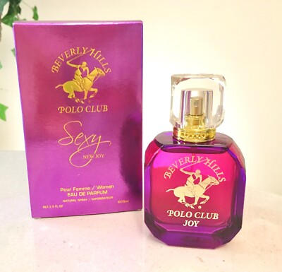 BEVERLY HILLS POLO CLUB SEXY NEW JOY WOMAN ( Eau de Parfum Spray 2.5fl OZ)