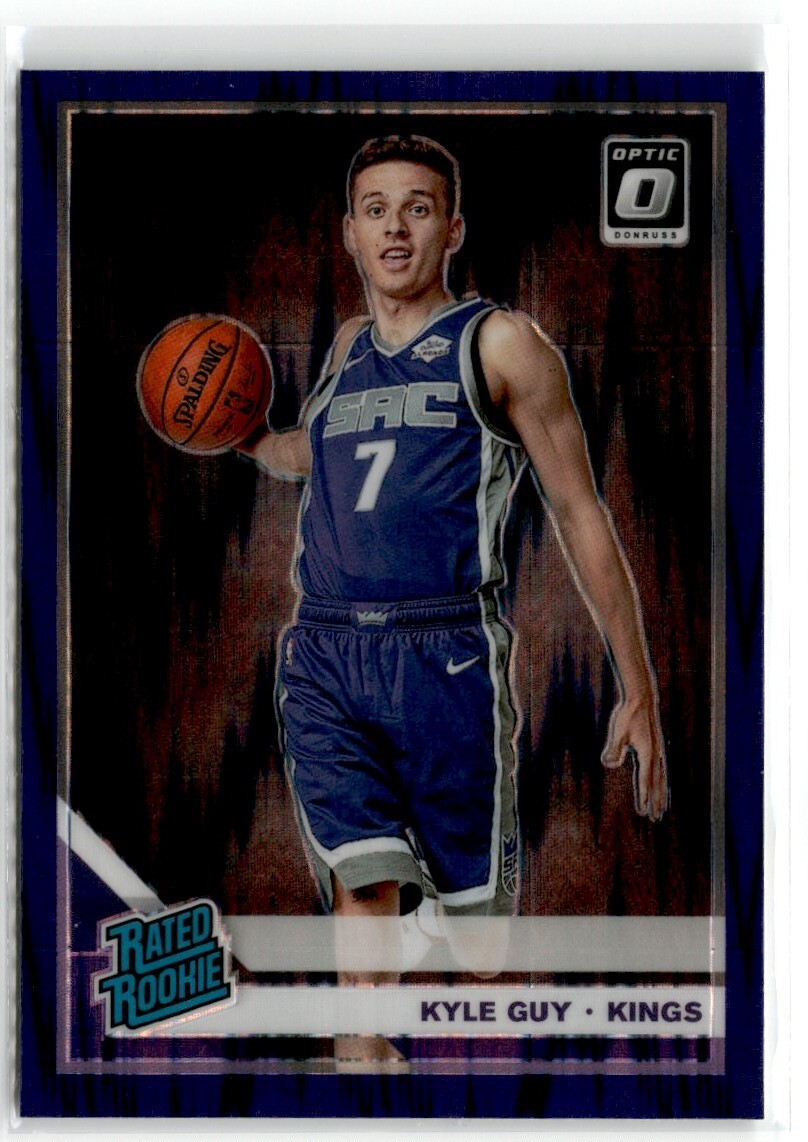 2019-20 Donruss Optic Purple Shock Kyle Guy #183 RC Sacramento Kings