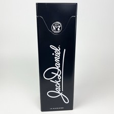 2013 Jack Daniels Old No 7 Tennessee Whiskey Black Collector Tin Signature Case