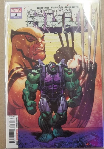 HULK # 3 2022 FIRST PRINT PLUS OTTLEY 2ND PRINTING VARIANT DONNY CATES 