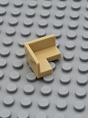 LEGO  6x Wand Paneele Fliese Basic Brick 2x2x1 - 91501 - Tan Beige