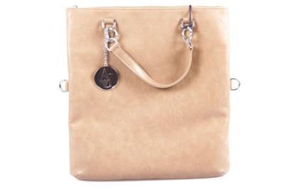 Armani Jeans AJ Bag Women Beige Shoulder Bag Z523QV7 R1