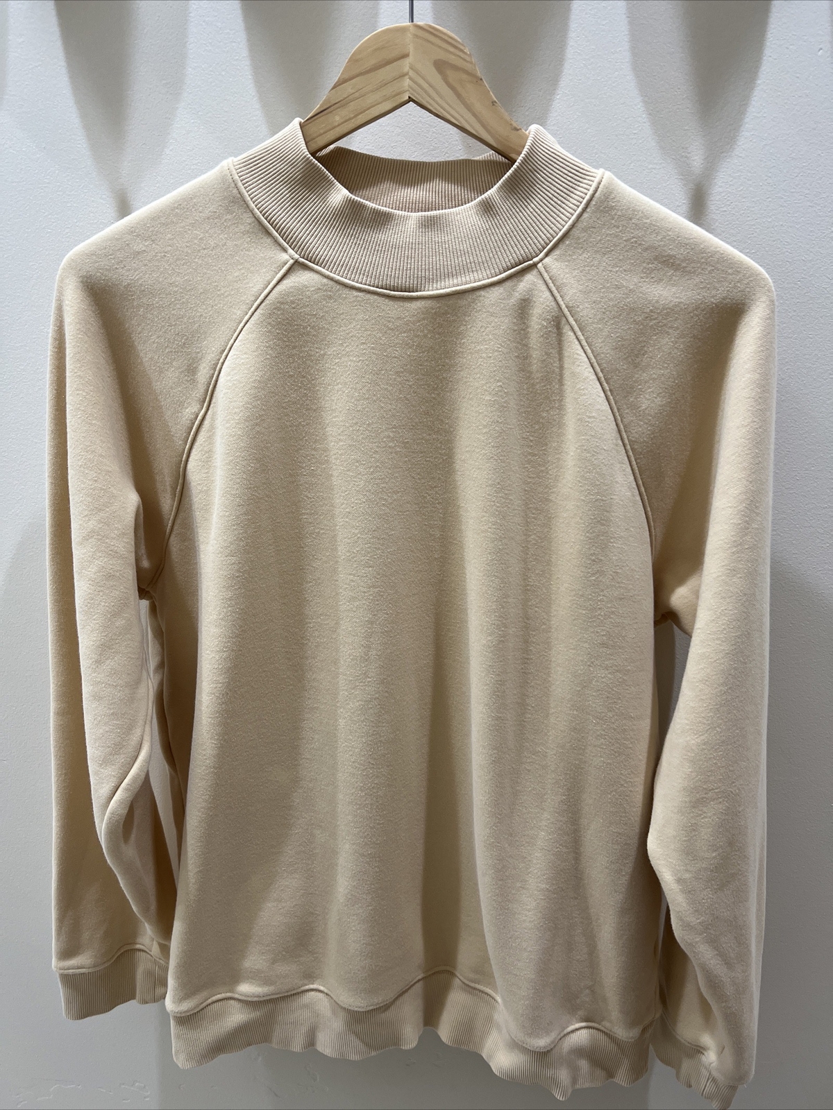 Fabletics Yellow Soft Pullover Sweater Medium - image 1
