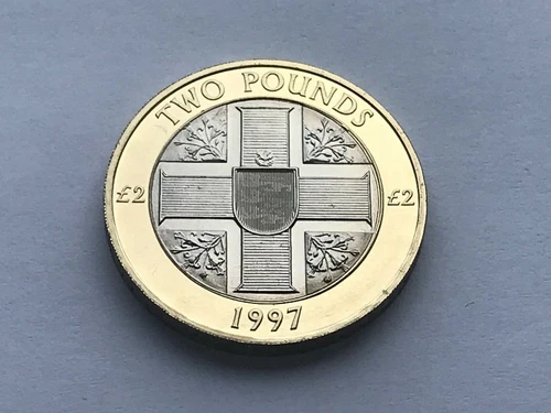 1997 UK 2 Pounds — photo from another recent sale