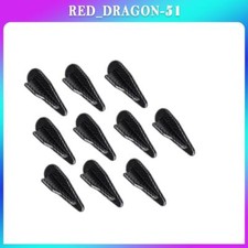 10 X Pp Carbon Universal Vortex Generator Evo Style Roof Shark Fins Spoiler Wing