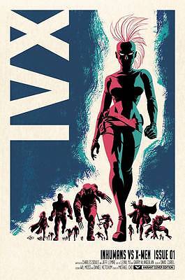 INHUMANS vs X-MEN #3 IVX Cho variant 2017 MARVEL Comics ~ VF//NM Comic Book