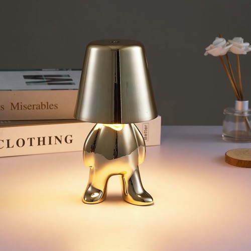 Thinker Statue LED Rechargeable Bedside Table Lamp Dimmable Touch Night Light AU - Picture 11 of 28