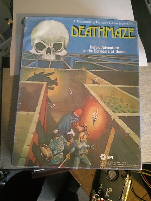 SPI MIni Brettspiel Magic Capsule #2 Death Labyrinth Corridor of Doom UNPUNCHED verpackt
