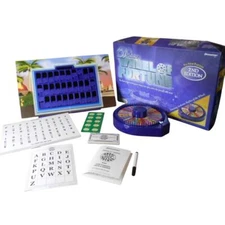 2009 Wheel of Fortune Deluxe 2nd Edition Pressman 5758A w/Replica Wheel