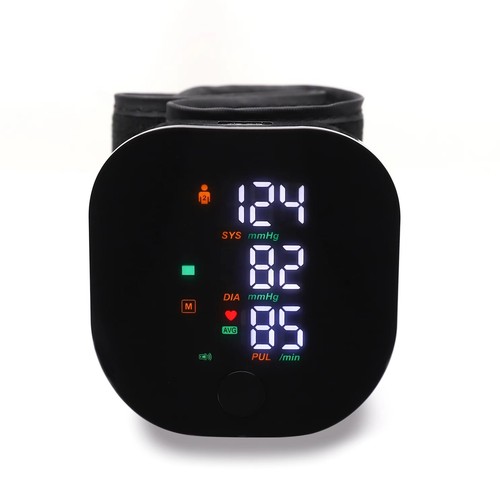 Digital Automatic Blood Pressure Monitor Wrist Heart Rate BP Detection Machine - Picture 20 of 24