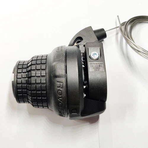 Shimano Shift SL-RS25 Twist Grip Shifter -7 Speed Right Black - Picture 2 of 4